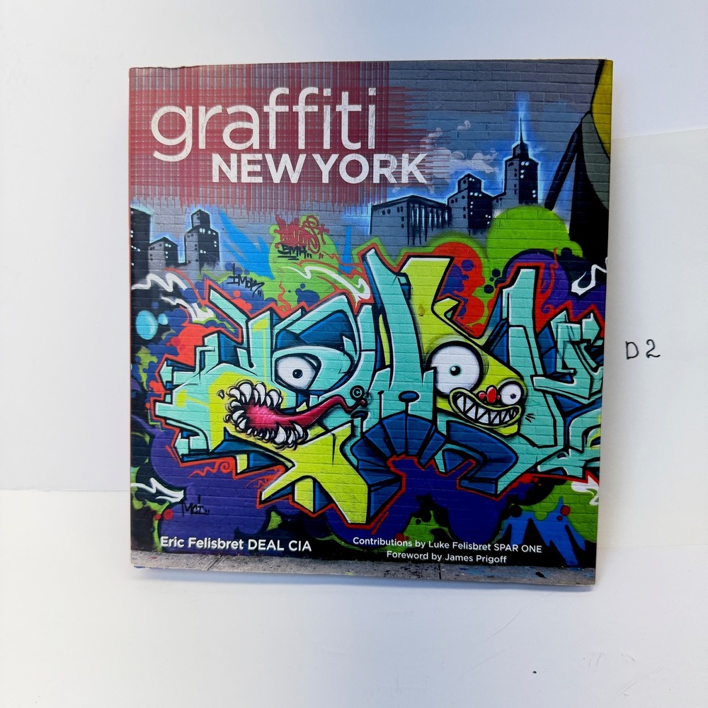 Graffiti New York Hardcover Book by Eric Felisbret - Very Good Condition